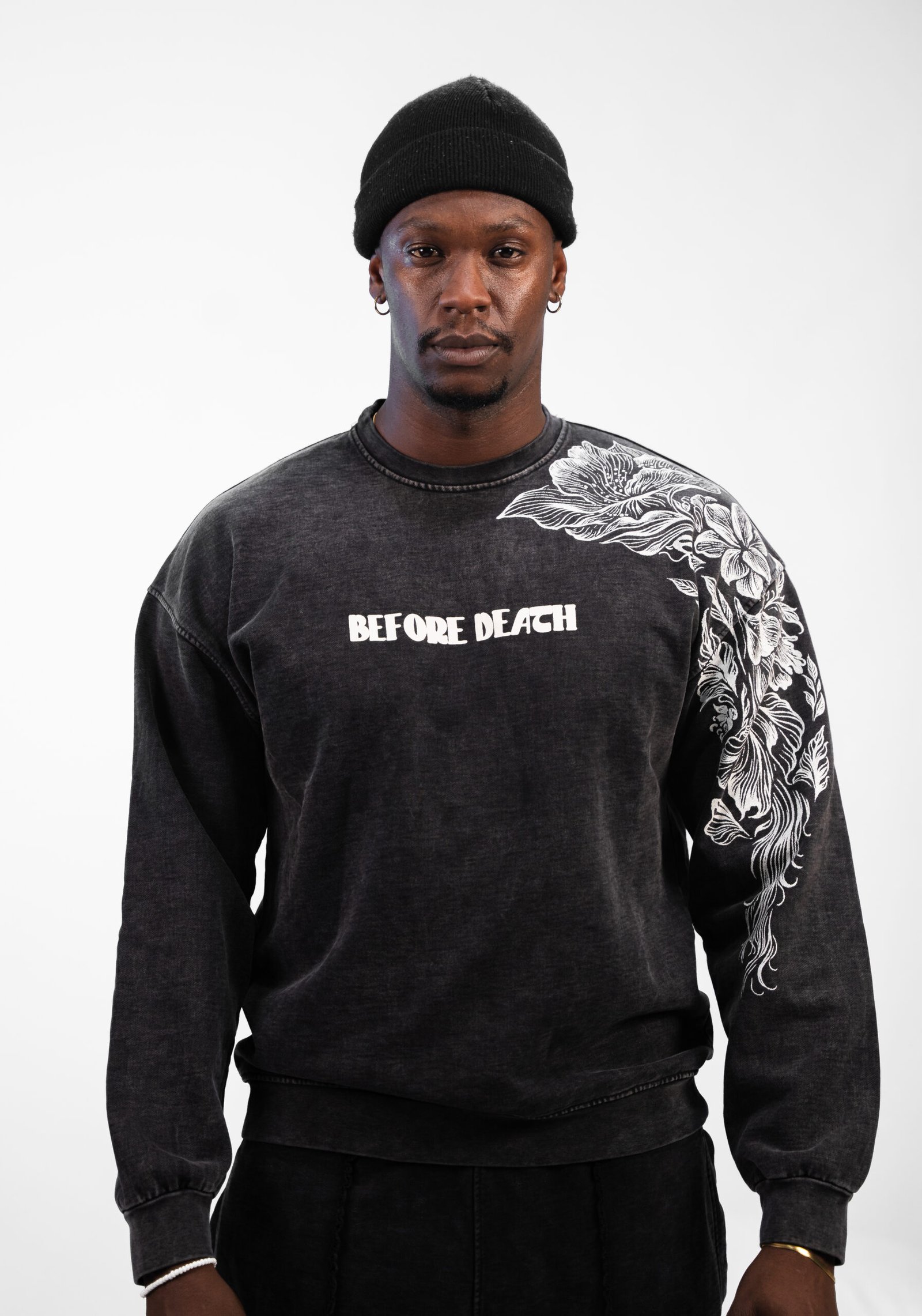 Before Death – Silent Bloom Crewneck