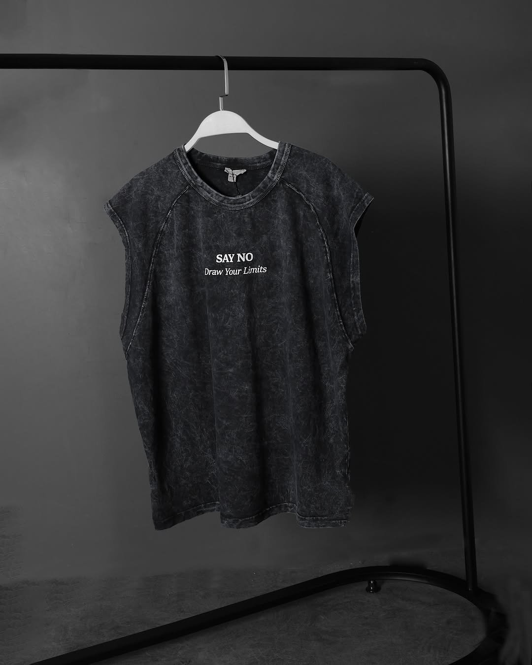 Acid Wash Muscle Tee